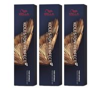 Wella Koleston Perfect Me+ KP Pure Naturals 4/0 Medium Brown - Pack of 3