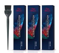 Wella Koleston Perfect Me+ Special Mix 0/00 Pack of 3 Clear Tone 60ml and Color Brush
