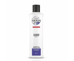 Wella Nioxin Cleanser Shampoo For Medium To Course Hair No6 Noticeably 300ml