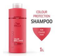 Wella Professional Brilliance Shampoo - Coarse Thick Hair 1000ml