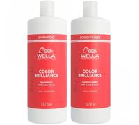 Wella Professional Brilliance Shampoo - Coarse Thick Hair 1000ml