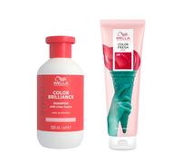 Wella Professionals Color Fresh Mask, Temporary Hair Colour Refresh Treatment, Invigo Color Brilliance Colour Protection Shampoo, 1x Hair Dye 150ml & 1x Colour Protection Shampoo 300ml, Red