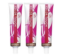 Wella Professionals Colour Touch 6/77 Dark Blonde Brown Intense 60 ml Pack of 3