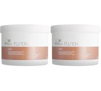 Wella Professionals Fusion Intense Repair, Protection against Hair Breakage and Damage, Professional Hair Care, Hair Mask, 500ml (Pack of 2)
