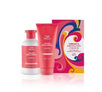Wella Professionals Invigo Color Brilliance Vibrant & Protected Colour Hair Gift Set, Color Brilliance Shampoo 300ml & Color Brilliance Condtioner 200