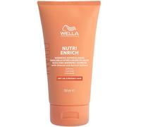 Wella Professionals Invigo Nutri Enrich Warming Express Mask, Self-Warming Hair Mask with Almond & Vitamin E, Intensive Hair Care for Broken Hair, Smoothing Hair Treatment Against Frizz, 150 ml