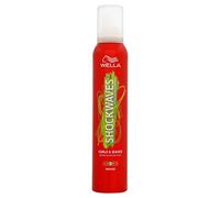 Wella Shockwaves Curls and Waves Mousse, 200 ml - Pack of 6