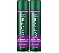 Wella Silvikrin Flexible Hold Hairspray, 250ml (Pack of 2)