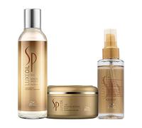 WELLA SP System Professional Luxe Oil Trio Keratin Protect Shampoo 200ml + Ke...