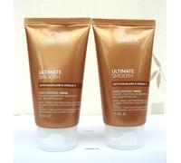 Wella Ultimate Smooth Intense Mask 2 x 75ml travel tubes