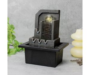 Wellbeing Aztec Indoor Illuminated Water Fountain