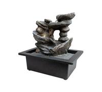 Wellbeing Cascading Rocks Illuminated Water Fountain