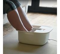 Sharper Image Soothing Massager Foot Bath, White
