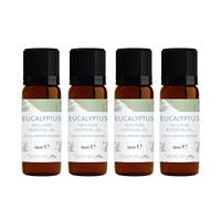 WellbeingMe Eucalyptus 100% Pure Essential Oil Multipack (4 x 10ml) | A Natural Decongestant - Ideal for Colds & Flu