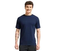 Wellbi Bamboo Men’s Tshirt Ultra-Soft, Breathable & Sustainable | Premium Bamboo Cotton Blend | Comfort | Stylish & Eco-Friendly T-Shirt for Men (UK, Alpha, XXL, Regular, Regular, Navy (Blue))