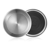 Wellbro Stainless Steel Cat Bowls, 2 Pcs Cat Bowls for Food and Water,