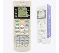 Wellclima Universal Remote Control specific for Panasonic National Air Conditioner, Complete Compatibility with Inverter Heat Pump, Multilingual Instructions, Ready to Use in Seconds