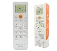 Wellclima Universal Remote for Samsung Air Conditioners, Compatible with All Models, Similar to Originals, Advanced Features, Ready to Use, Direct Support