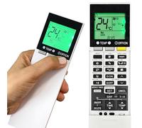 Wellclima WEC-MI2 Air Conditioning Remote Control Compatible with Mitsubishi Electric Universal for New MSZ-LN MSZ-Ap MSZ-EF and Other Backlit Series, Advanced Functions, Weekly Timer