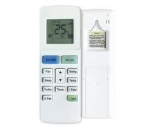 Wellclima YAW1F Air Conditioner Remote Control - Ready to Use Replaces Same Model and Code Models Only - For Gree, for Argo, for Viessmann, for Storm, for Montana, for Daitsu