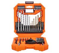 WELLCUT 56 Pieces Screwdriver & Drill Bit Set with HoleSaw for Multi-Purpose