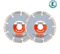 WellCut TCT Saw Blade Profi 180mm x 40T x 30mm Bore For EVOSAW180HD Pack of 2