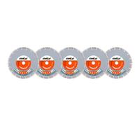 Wellcut Extreme Diamond Blade Cutting Disc - 230mm, 22.23mm Bore Pack Of 5