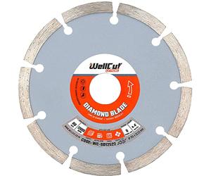 WELLCUT Extreme Diamond Saw Blade, Angle Blade Grinder 125 x 22.23mm Bore for GA5030, DCG412, DCG405, DGA504 Compatible with Concentre, Natural Stone, Ceramic Tiles