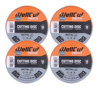 Wellcut Extreme T41, Cutting Disc - 115 mm Pack Of 40