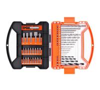 Wellcut Multi-Functional 42Pc Drill & Screwdriver Bit Set Hss Masonry Wood Metal
