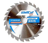 WELLCUT WP2418030 Wood Circular Saw Blade 180mm x 24T x 30mm