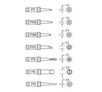 Weller PT B7 Soldering Tip (Pack 1) [WEL.PT-B7]