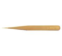 Weller AM Precision Straight End Tweezers Brass Without Sparks, 5"/127mm