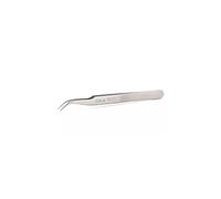 Weller Erem 7SASL Precision Tweezers, Curved, Relieved, with Pointed Tips, 116 mm