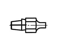 Weller T0051314699 DX 116 Desoldering Nozzle 1.2mm Tip 27mm Length