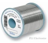 WELLER T0051386499 SOLDER, 96.5/3/0.5, 217 DEG, 0.5MM, 500G