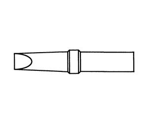 Weller T0054440799 Soldering Tip Chisel 3.2mm Straight 1 piece