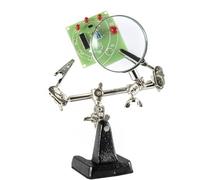 Weller Helping Hands Holder - 2 Arms & Magnifier WLACCHHB-02