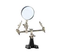 Weller Wlacchhb-02Eu Helping Hands Holder - 2 Arms & Magnifier Welacchhbn
