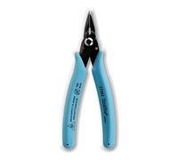 Weller Xcelite 378MVN Needle Nose Plier with Serrated Jaws, Lightweight Blue Grip Thin Profile 139,7 mm (5 1/2")