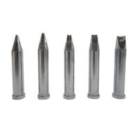 Weller XT Series XTO XTA XTB XTC XTD Soldering Tip Replacement fit WXP120 WP120 WP120IG WX1010 WX2020 WT1010H WD1000HPT Solder Station Iron Consumer Tips (Brand"AiCE Tls) (5 Pieces) (5 Models/Pack)