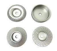 Wellerwerkzeuge 4pcs 76 x 10 mm Silicon Carbide Rasp Discs for Mini Angle Grinders