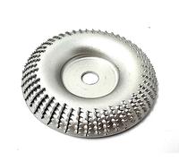 Wellerwerkzeuge Rasp Disc Round 76 x 10 mm for Mini Battery Angle Grinder Wood and Hoof Processing