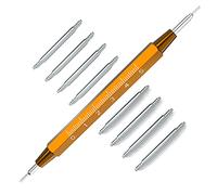 Wellfit Watch Pins with a Spring Bar Tool, 4pcs 1.8mm Thickness Heavy Duty Spring Bars, 4pcs 1.5mm Stainless Steel Watch Band Pins, a Spring Bar Removal Tool, 25 mm