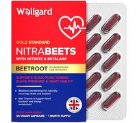 Wellgard Beetroot Capsules - Vegan High Strength Beetroot Supplement, Nitric Oxide, 60 Capsules