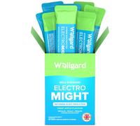 Wellgard ElectroMight Intense Electrolyte Powder Sachets, High Strength Hydration + Iron for Energy, 1,957mg Sodium, Magnesium, Potassium, Apple Flavour Drink Mix (30 Sachets)