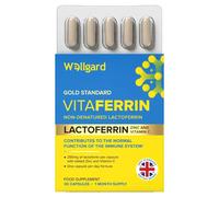 Wellgard Immune Support Capsules with Lactoferrin, Zinc & Vitamin C - 30 Capsules