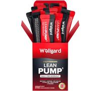 Wellgard Lean Pump - Advanced Pre Workout Powder, Pump Matrix with Amino Acids, Botanical Extracts and Caffeine, 25 Sachets