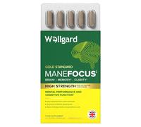 Wellgard Manefocus Brain, Memory & Focus Vegan Capsules - 60 Capsules