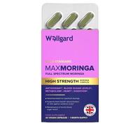 Wellgard Max Moringa Powder Capsules - 60 Vegan Capsules